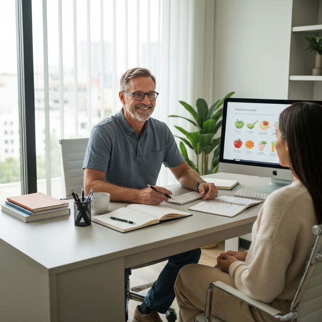 Lifestyle nutrition consultation session